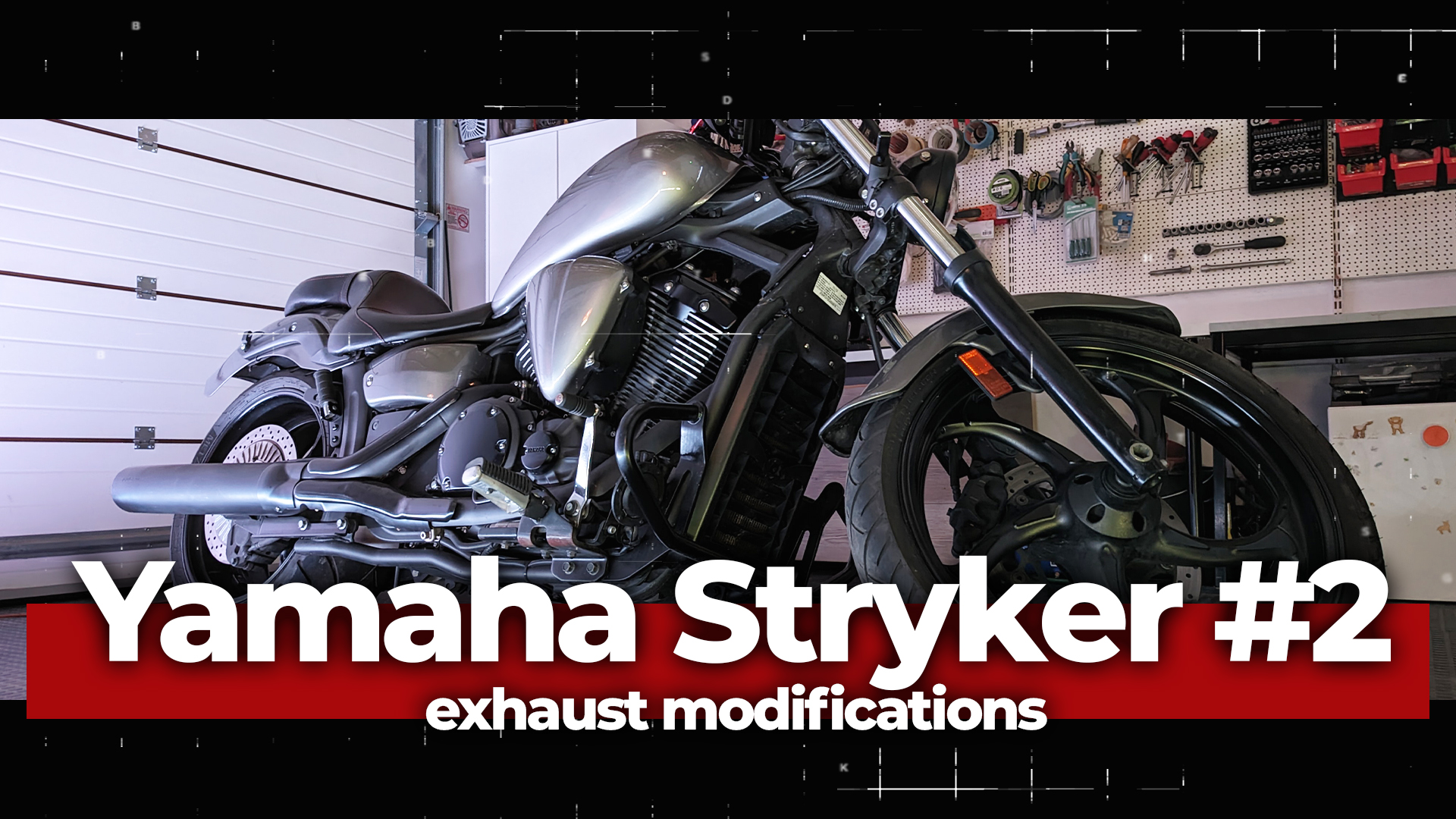 Motorcycle exhaust modifications – Yamaha Stryker