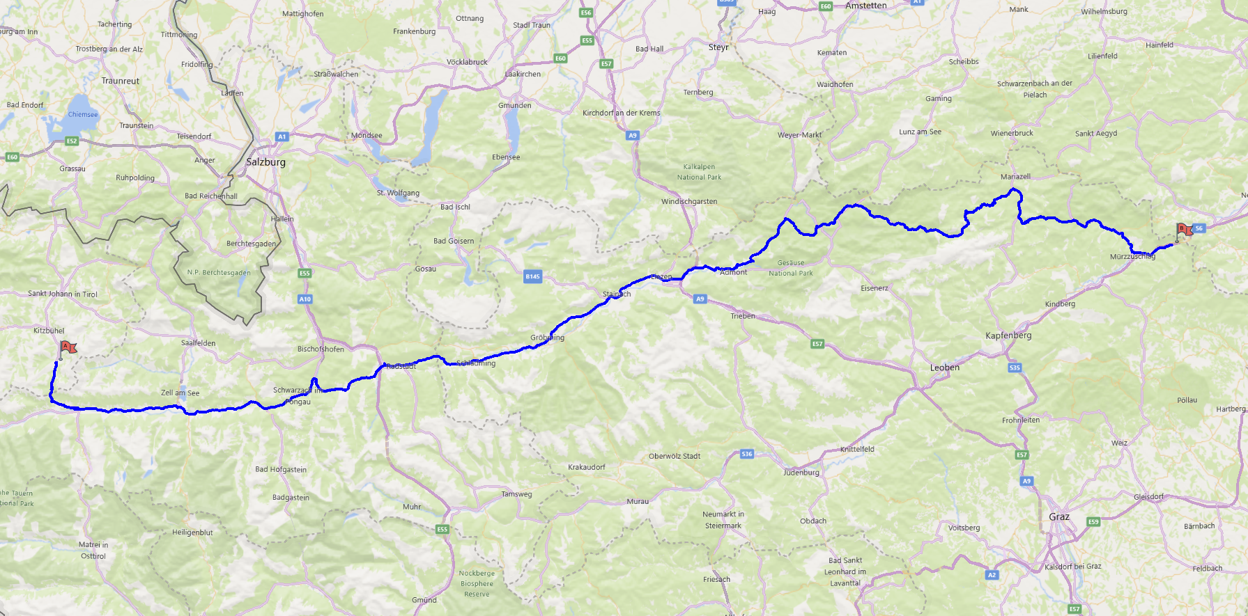 Moto trip to Austria – Going Home