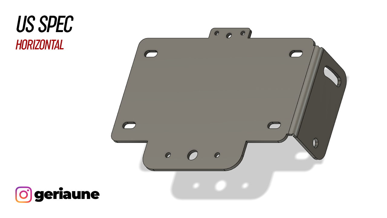 MOTO License Plate Bracket (DIY)